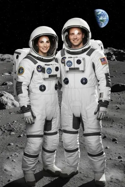 KI-Stil Astronaut